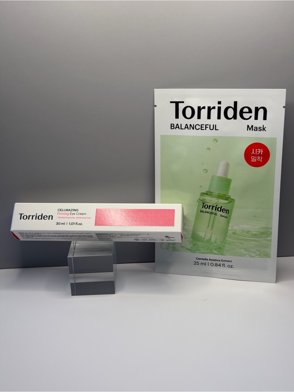 Torriden Cellmazing Firming Eye Cream 30ml & Balanceful Mask - Bundle